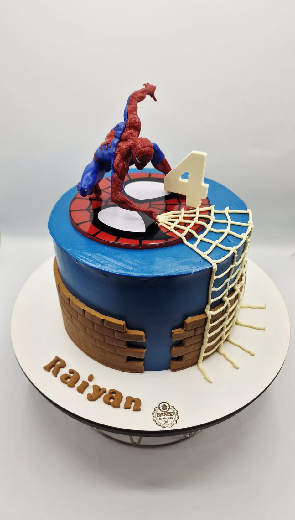 Bespoke custom celebration cake for Boys & Adventures handcrafted by Nicoleta